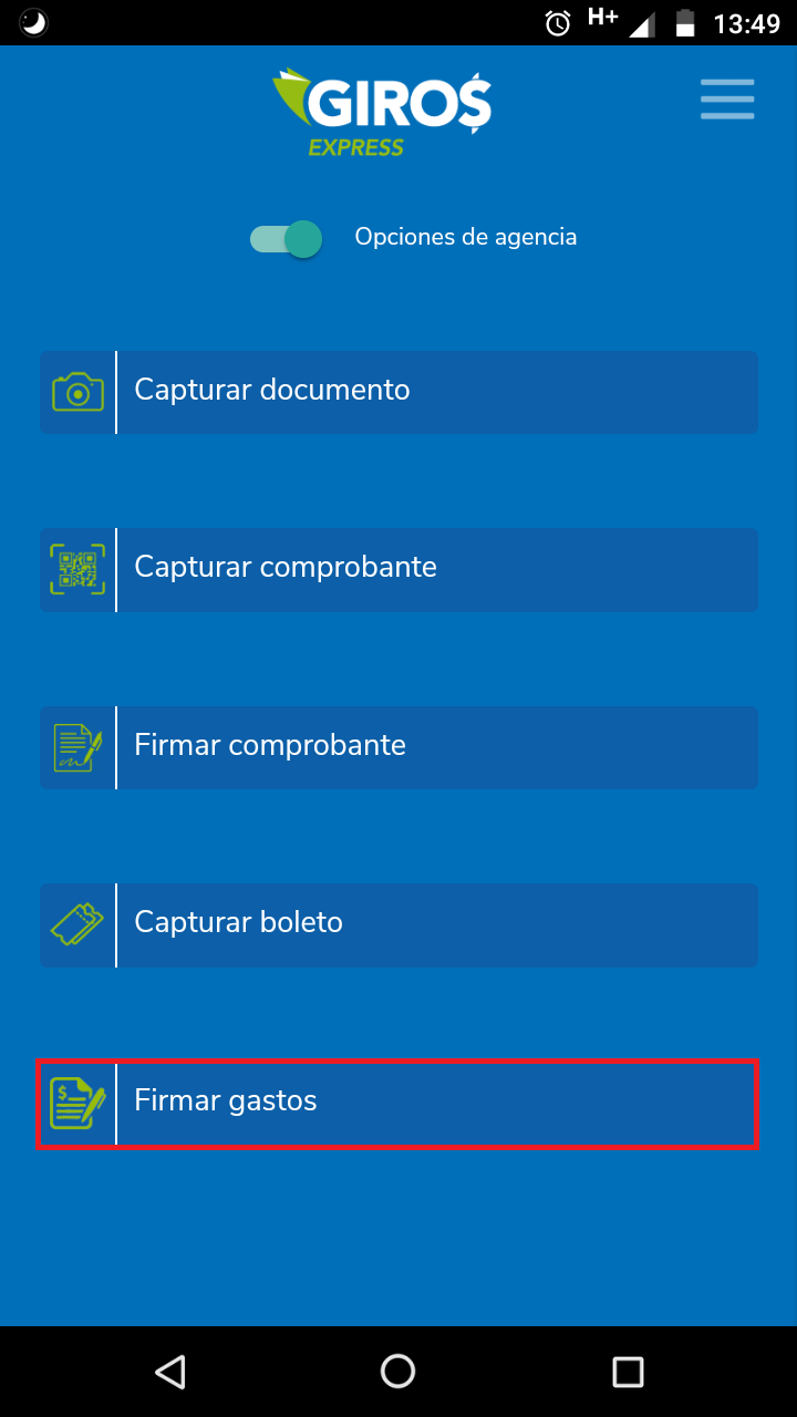 Haga click en "Guardar archivo"