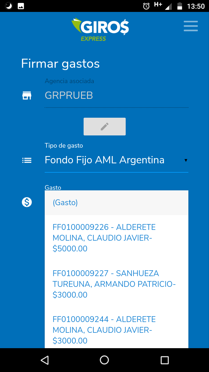 Haga click en "Guardar archivo"
