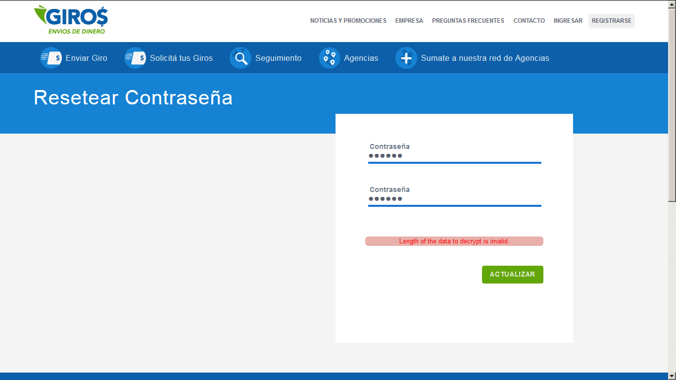 Haga click en "Guardar archivo"