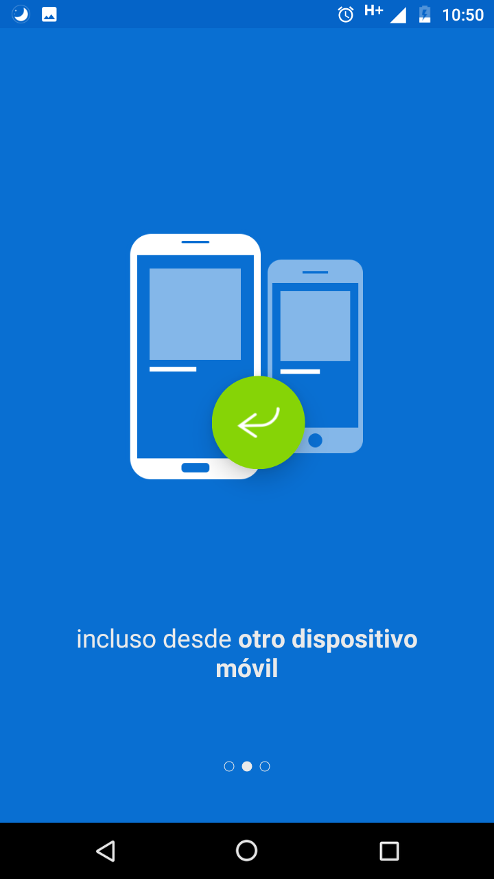 Pase los tutoriales de la aplicación <b class="text-red">deslizando el dedo desde la derecha hacia el centro</b> de la pantalla